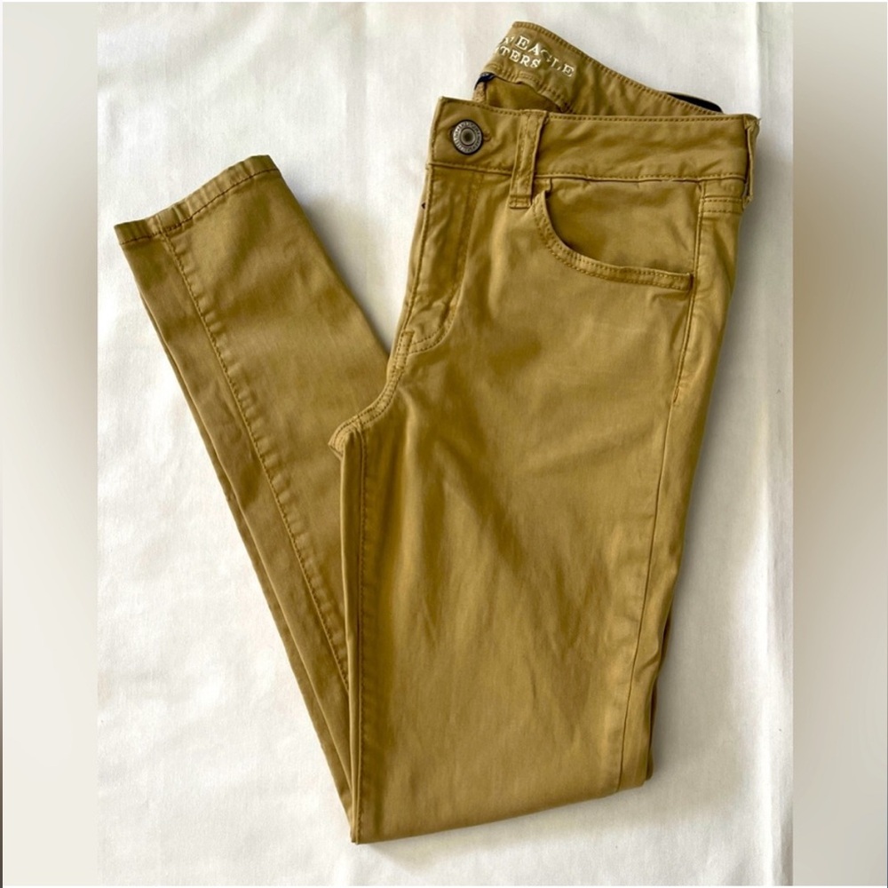 American Eagle Khaki School Pants